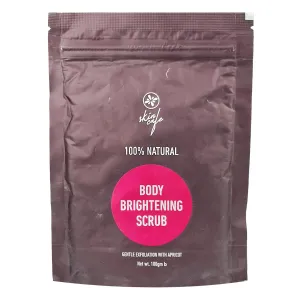 Skin Cafe 100% Natural Body Brightening Scrub Mask – Polishing & Glow-Boosting Treatment (100gm)